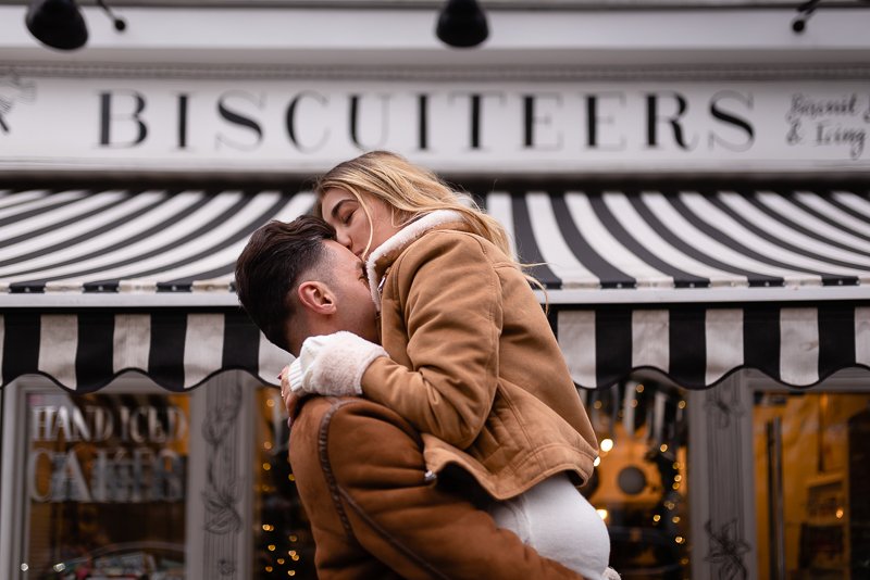 biscuiteers engagement shoot