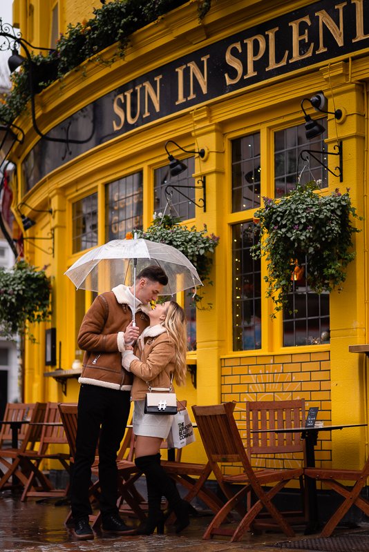 Notting Hill engagement shoot