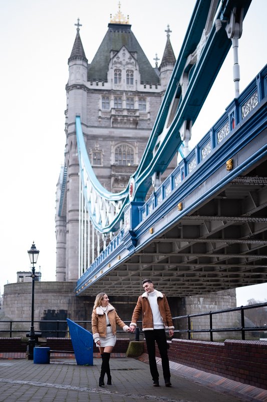 Tower Bridge engagement shoot