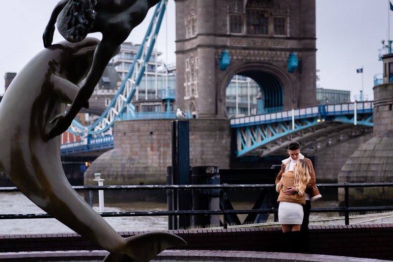 London engagement shoot