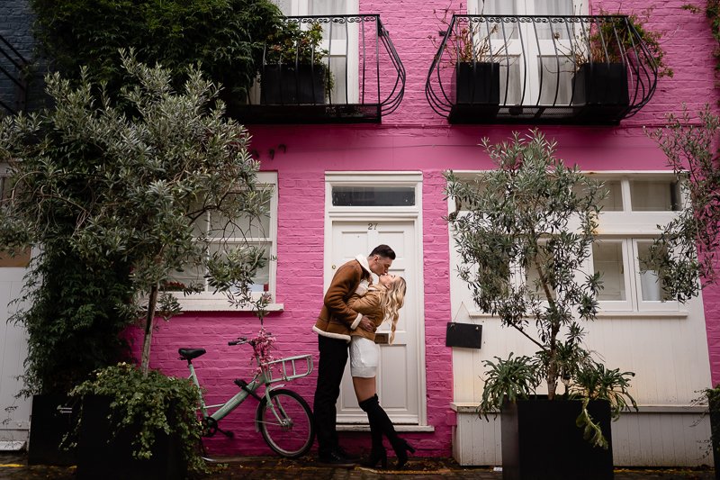 London's style engagement shoot