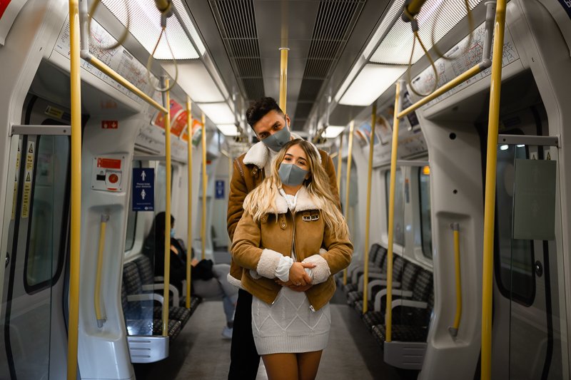 underground engagement shoot
