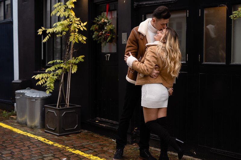 London's style engagement shoot