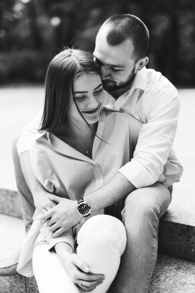 sesja zakochanych Ogród Saski Lublin