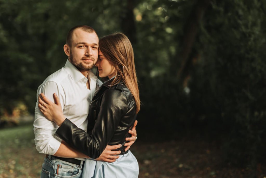 sesja narzeczeńska Ogród Saski Lublin