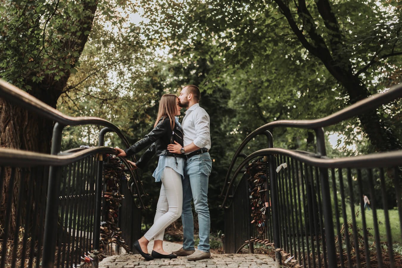 sesja narzeczeńska Ogród Saski Lublin
