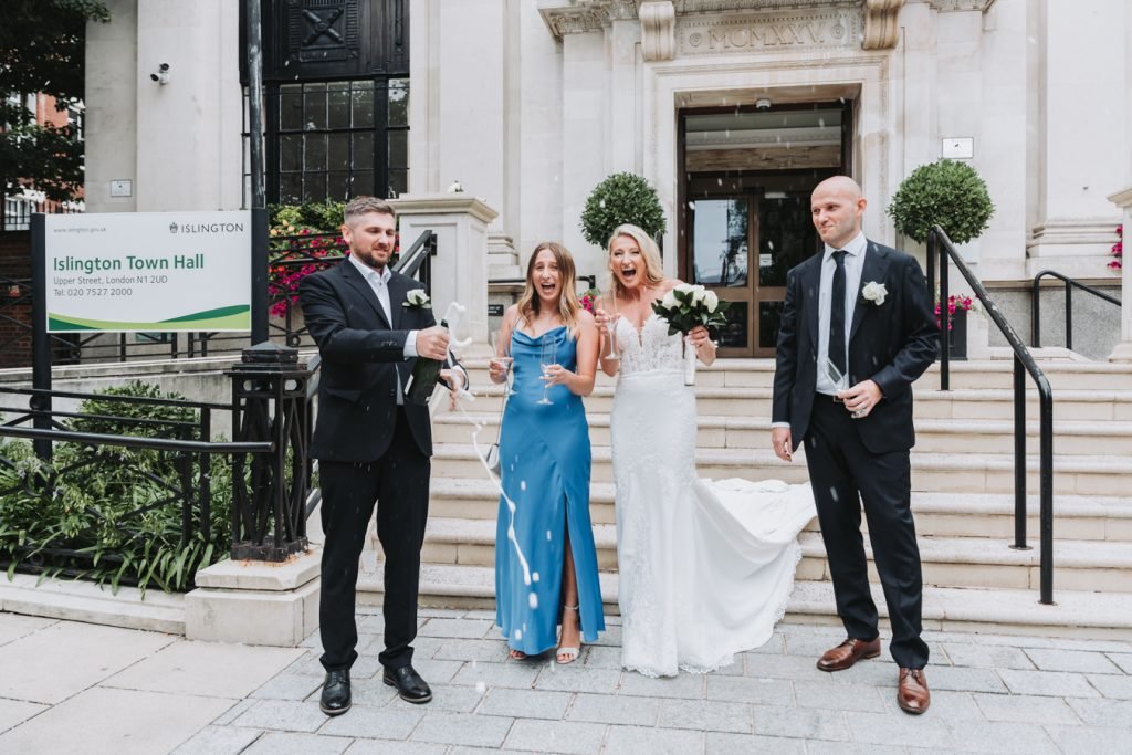 Intimate Elegance: A Micro-Wedding in Islington