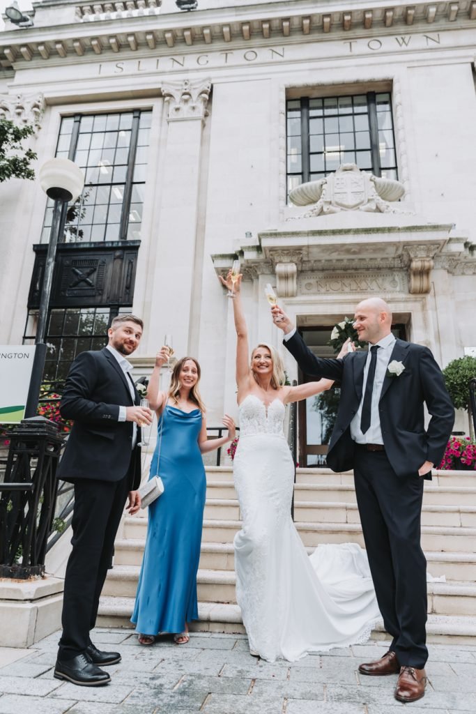 Intimate Elegance: A Micro-Wedding in Islington