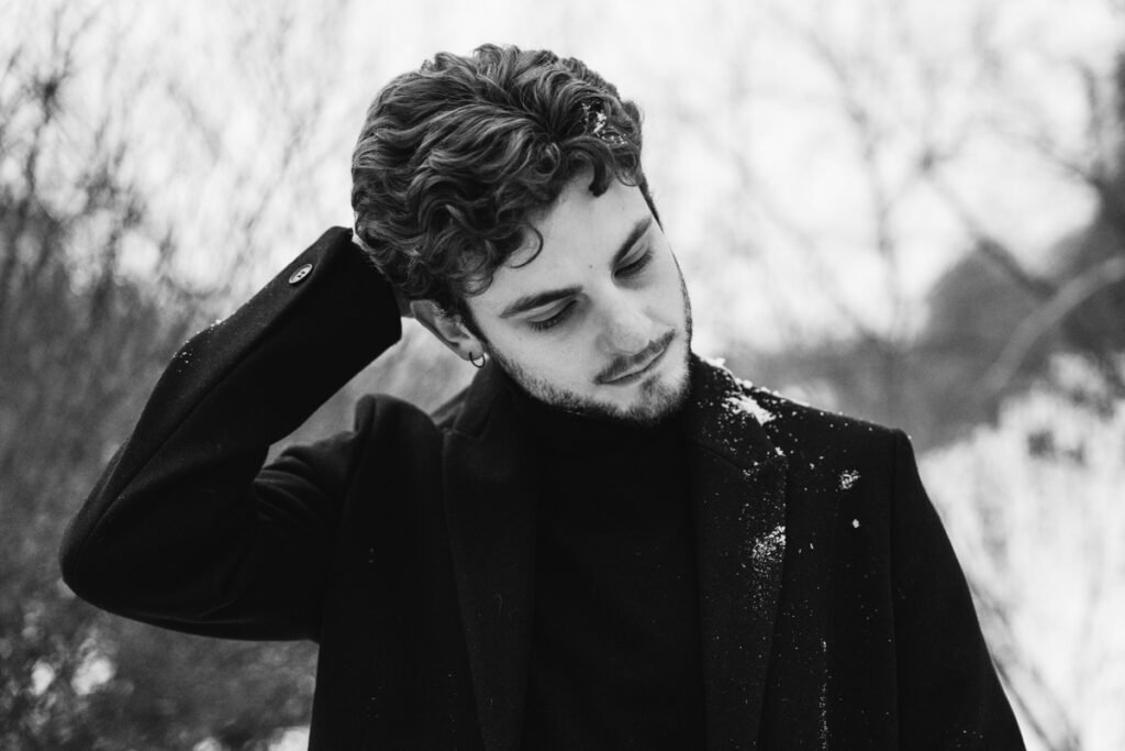 black and white men portraits