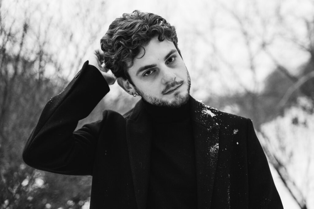 black and white men portraits