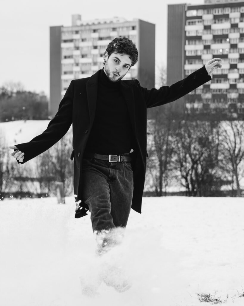 black and white portraits for men